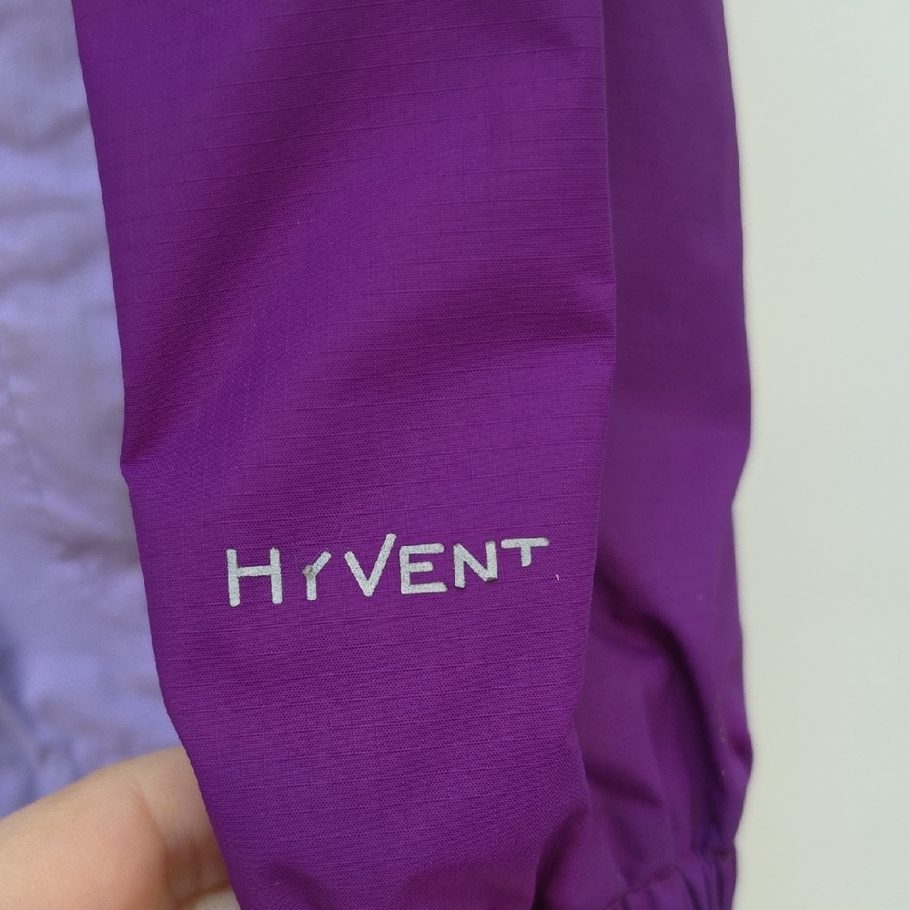 The North Face Kids Two-Tone Purple Raincoat - Picture 5 of 9